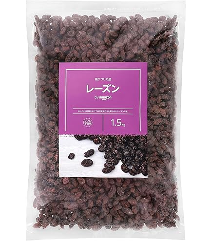 Amazon.co.jp: 富澤商店(TOMIZ) カリフォルニア産 レーズン 砂糖不使用